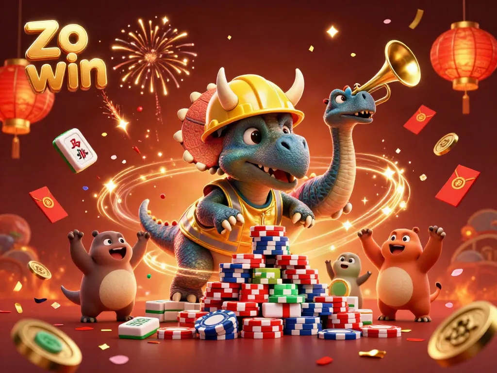 Engage with Zo win's exciting gaming experience featuring vibrant characters and casino elements.