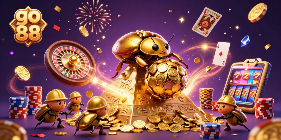 Experience go 88's mesmerizing golden jackpot journey with dynamic casino symbols!